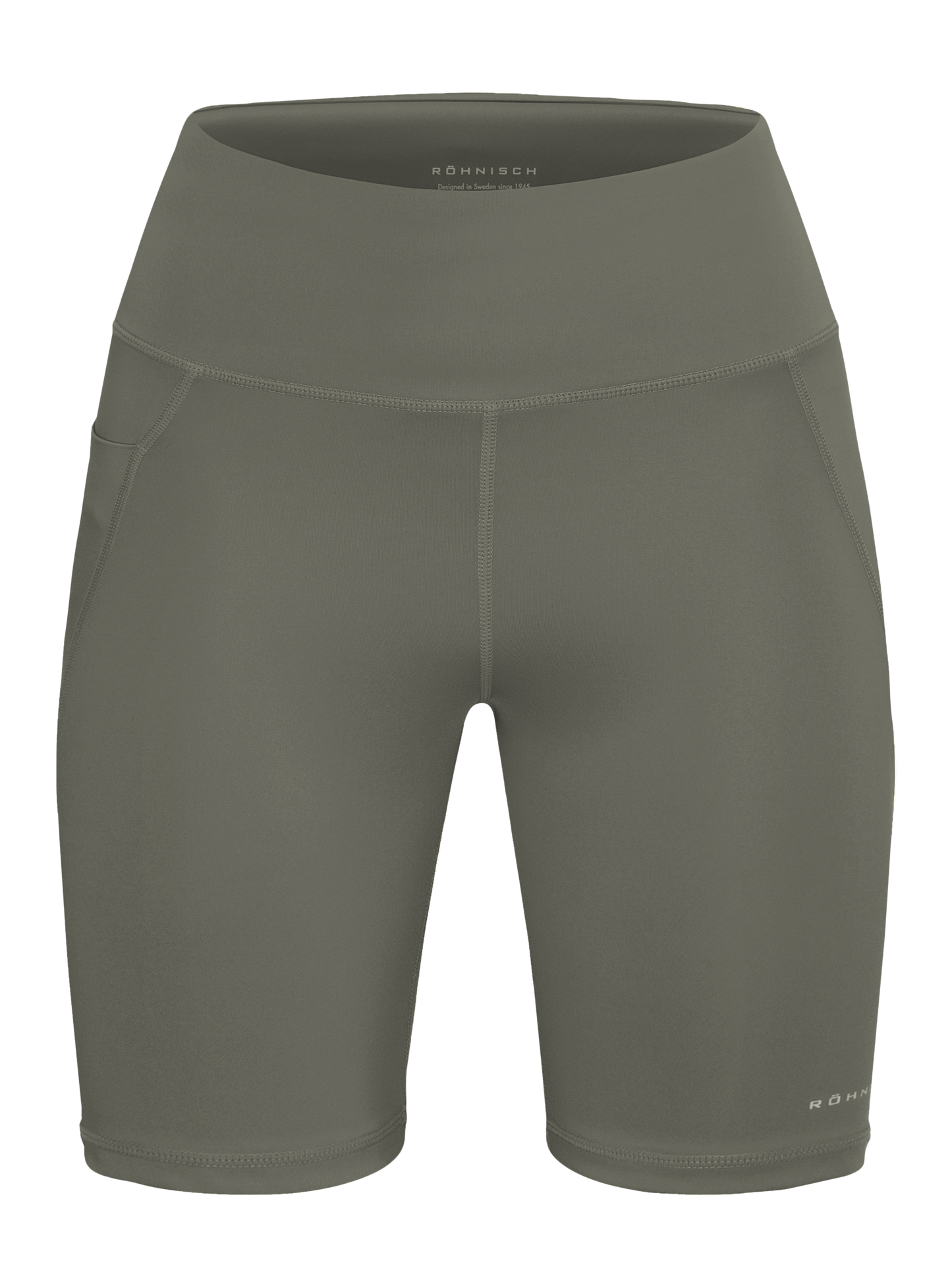 FLATTERING BIKE TIGHTS - GUNMETAL