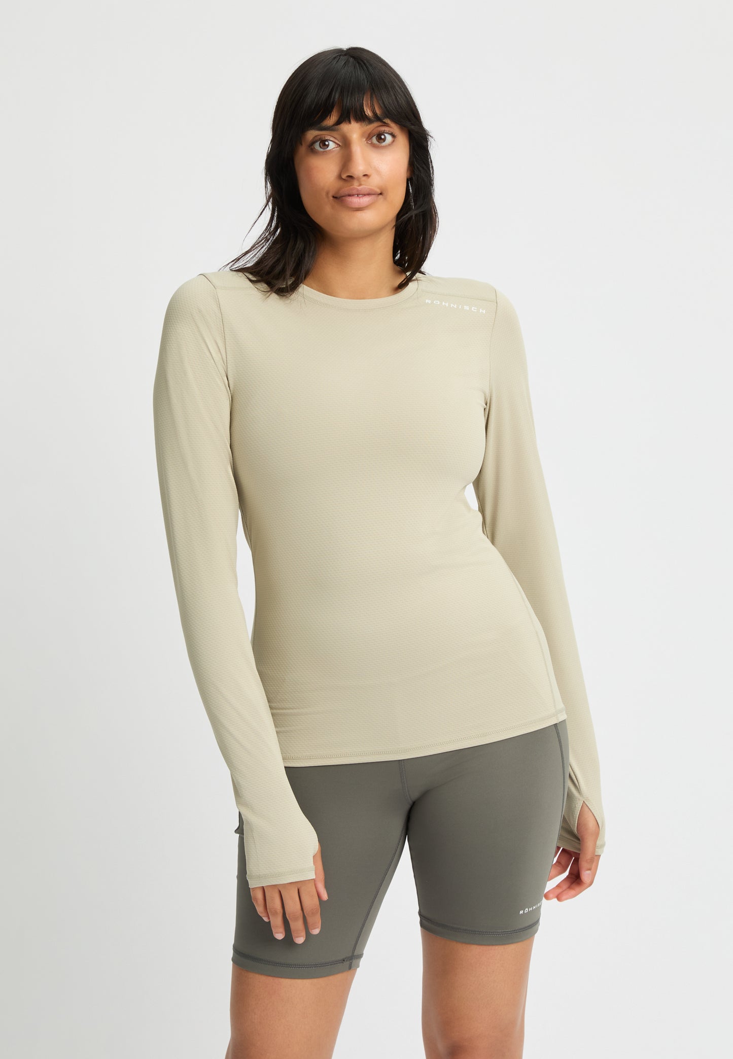 JACQUARD LONG SLEEVE - AGATE GRAY
