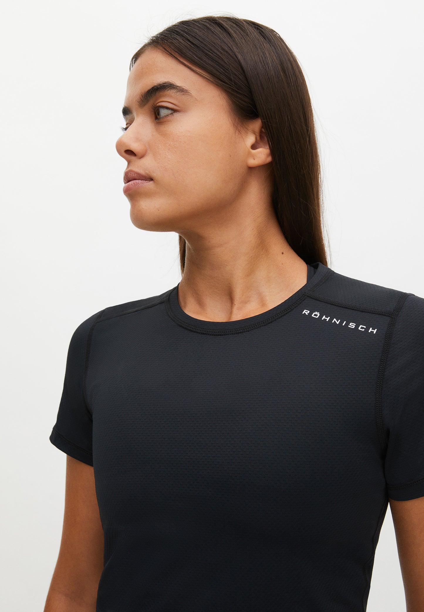 JACQUARD TEE - BLACK