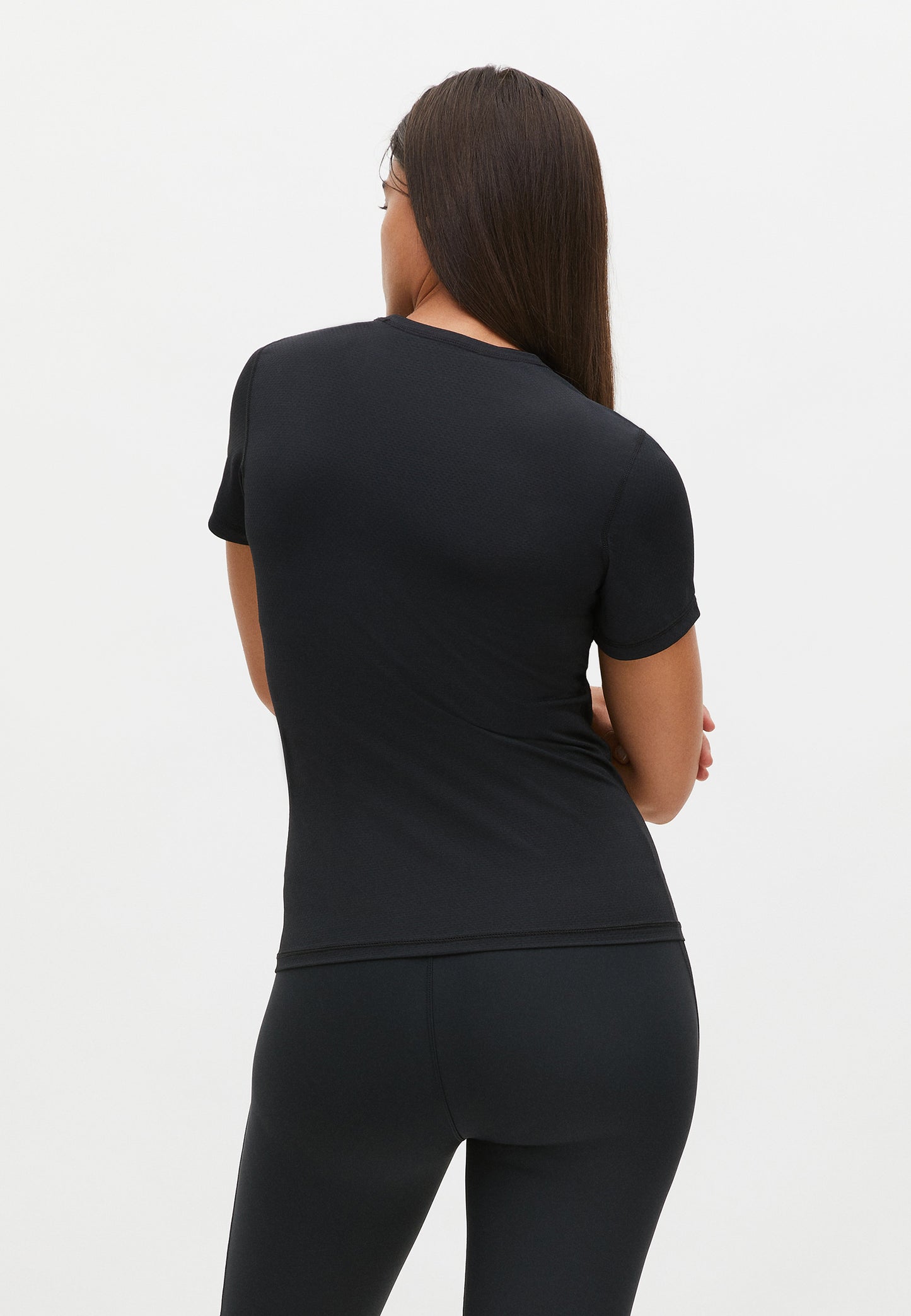 JACQUARD TEE - BLACK