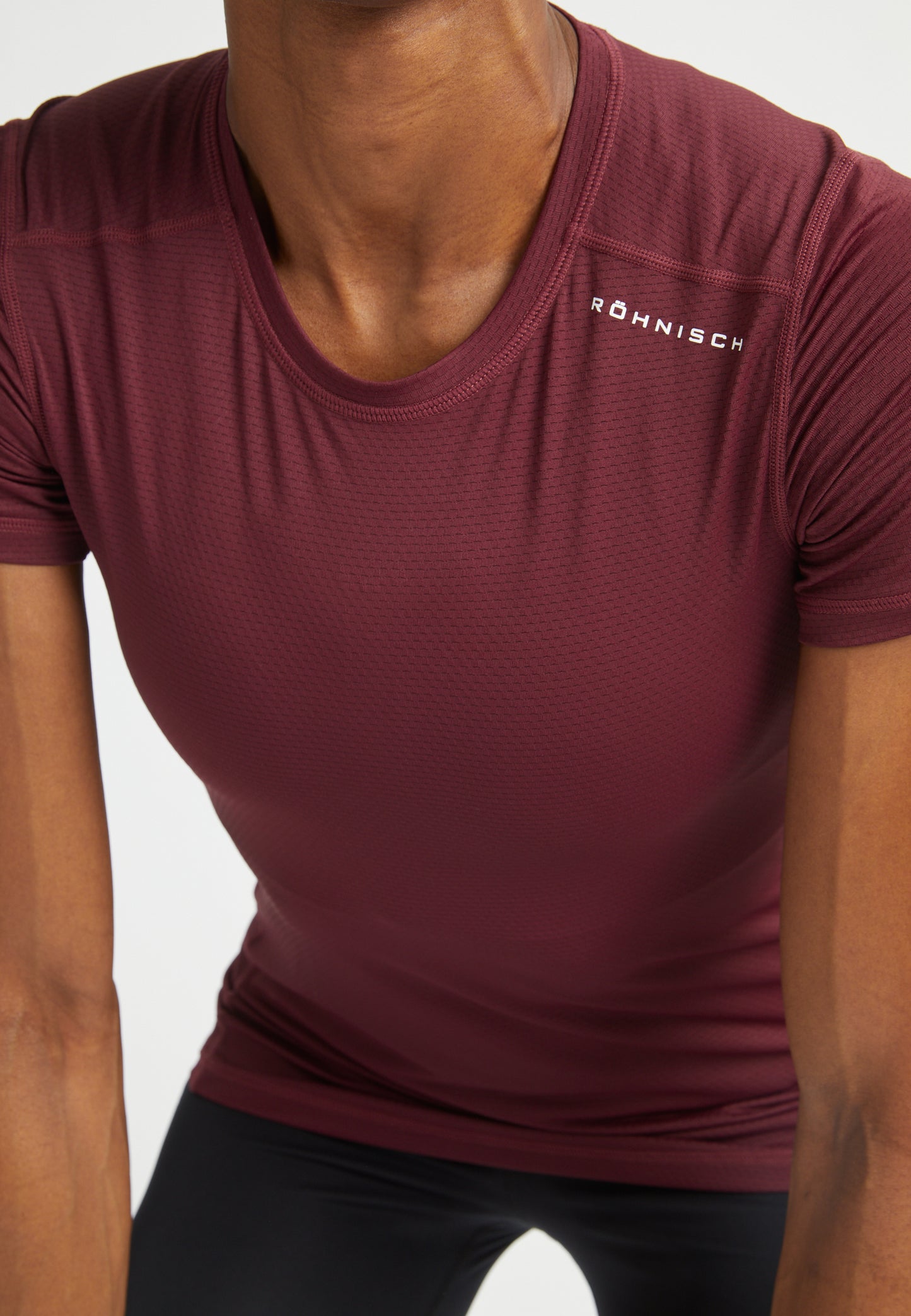 JACQUARD TEE - PORT ROYALE