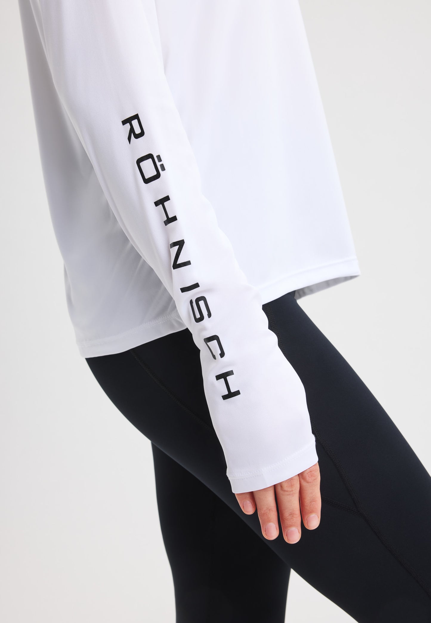 TEAM LOGO LONG SLEEVE - WHITE