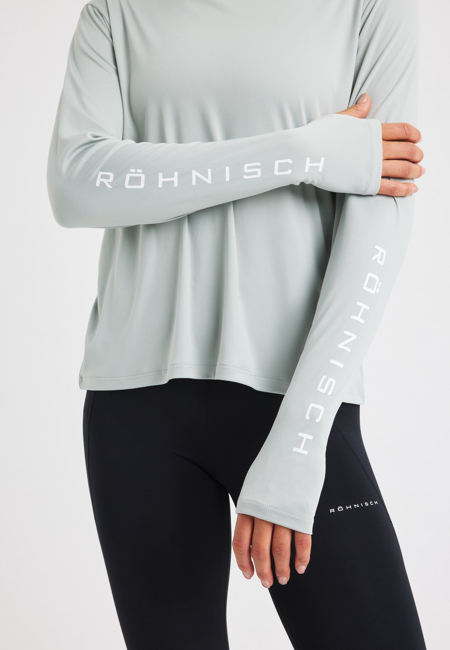 TEAM LOGO LONG SLEEVE - BLUE/GRAY