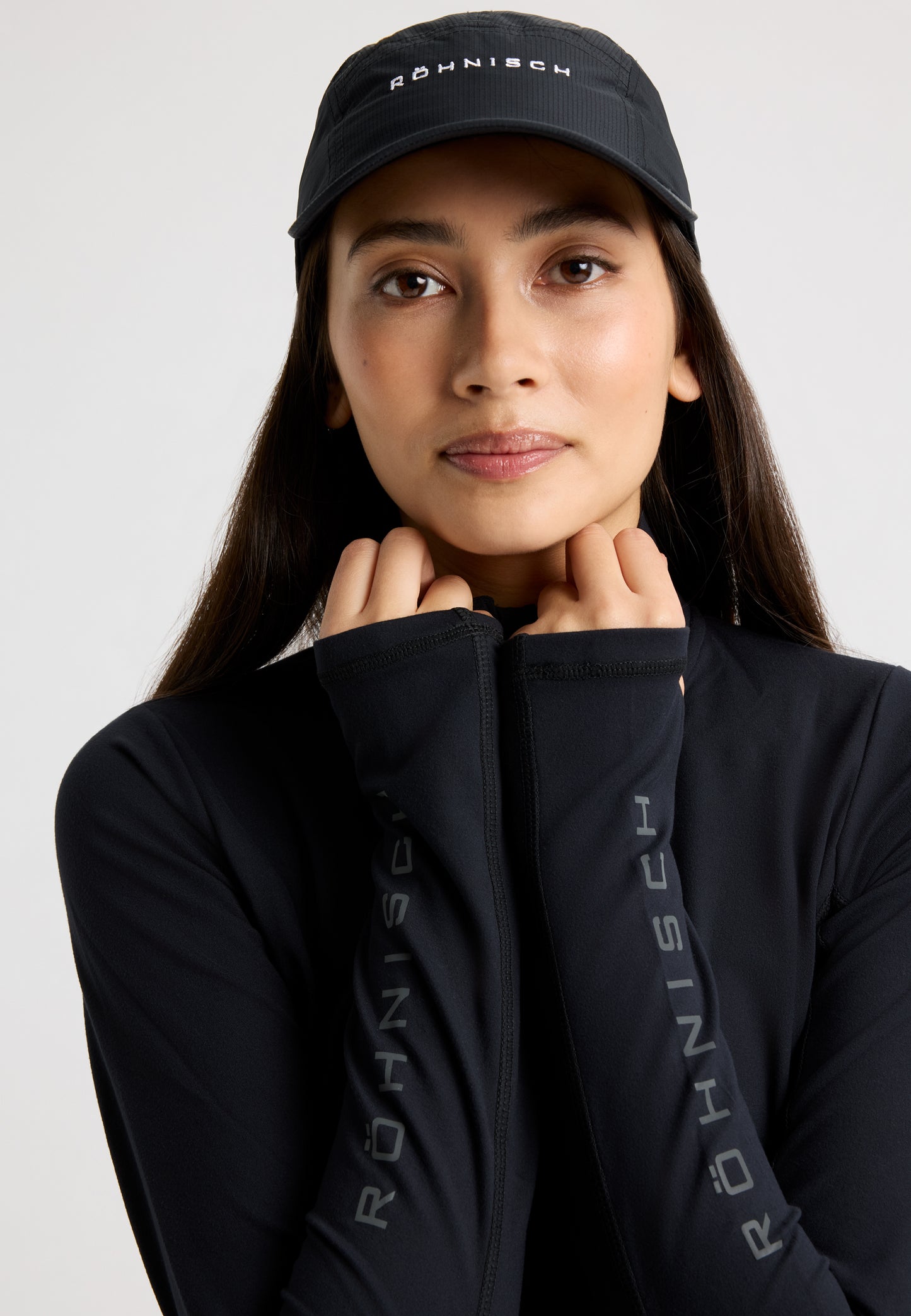 WARMING TECH HALF ZIP - BLACK