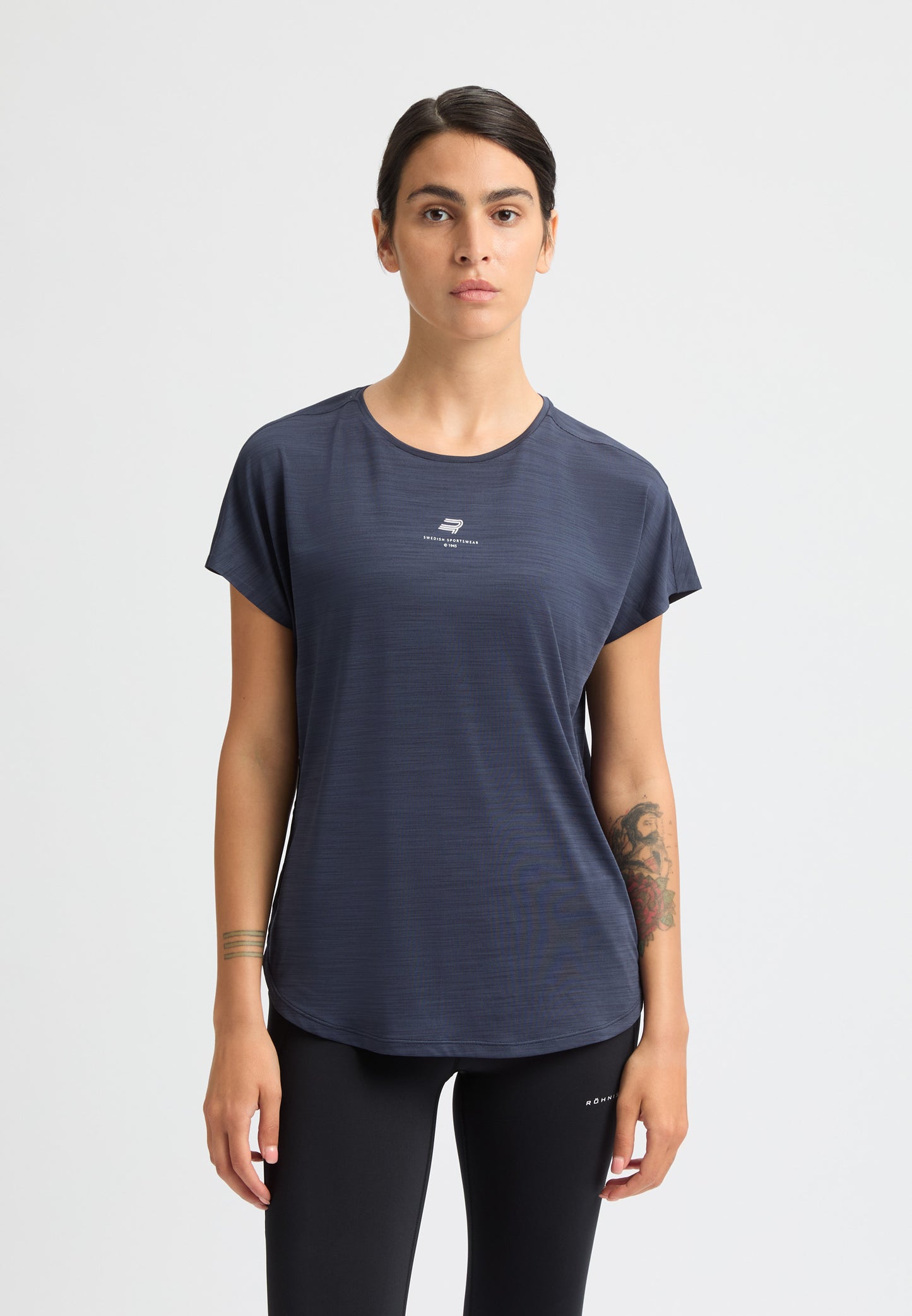MOTION LOOSE TEE - SPACE NAVY