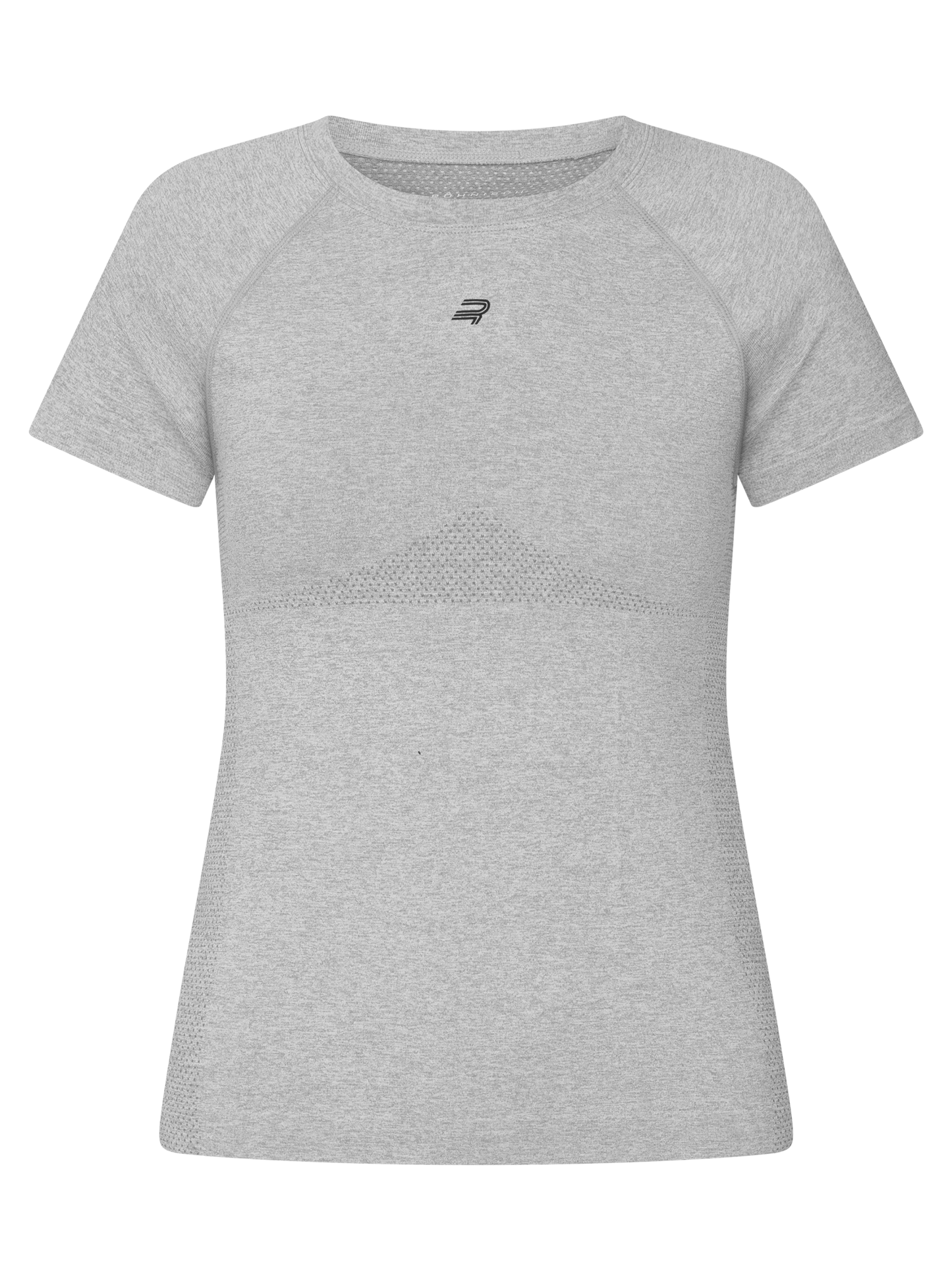 SEAMLESS FLEX TEE - GREY