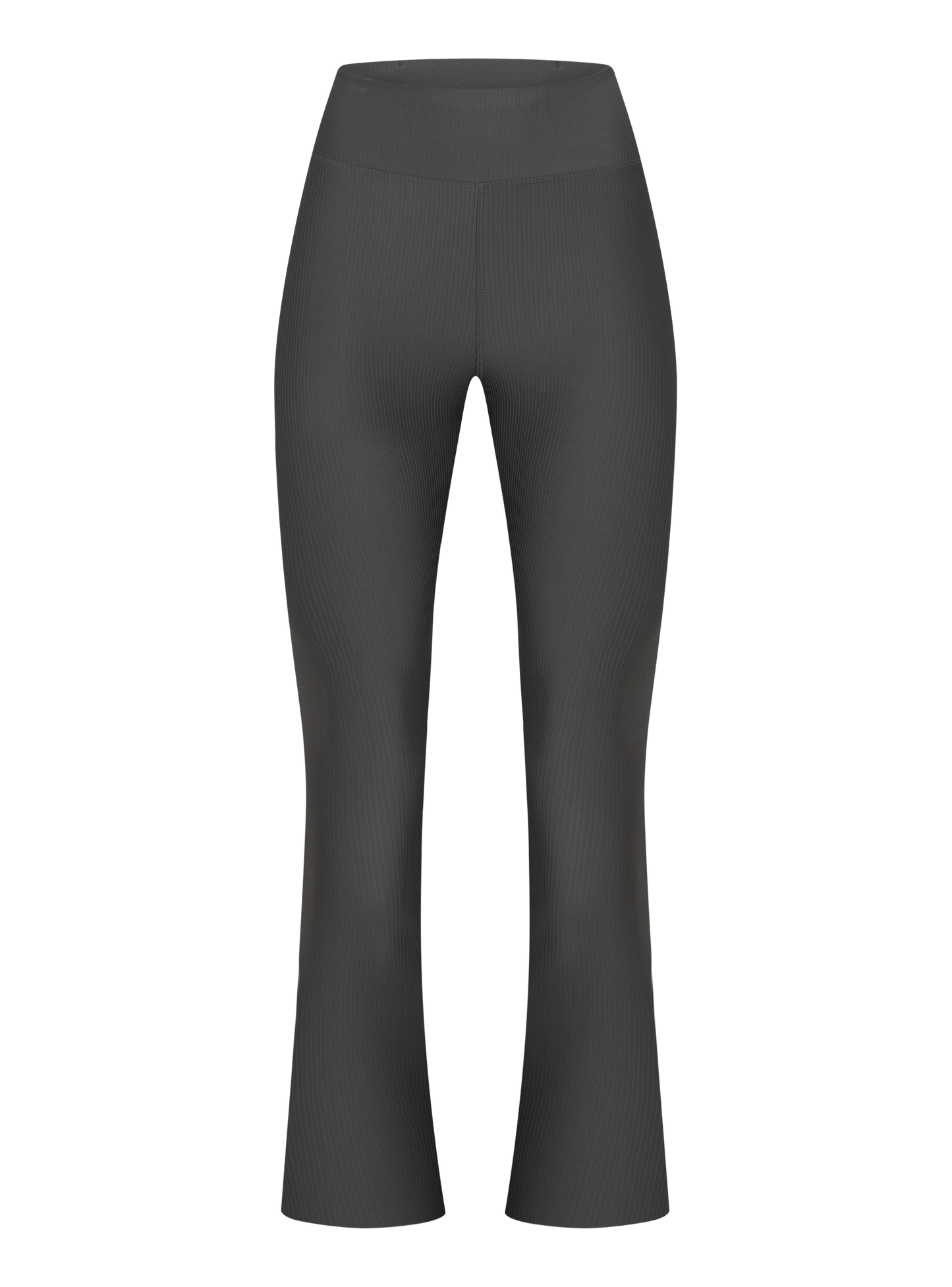 RIBBED FLARE TIGHT - DARK SHADOW