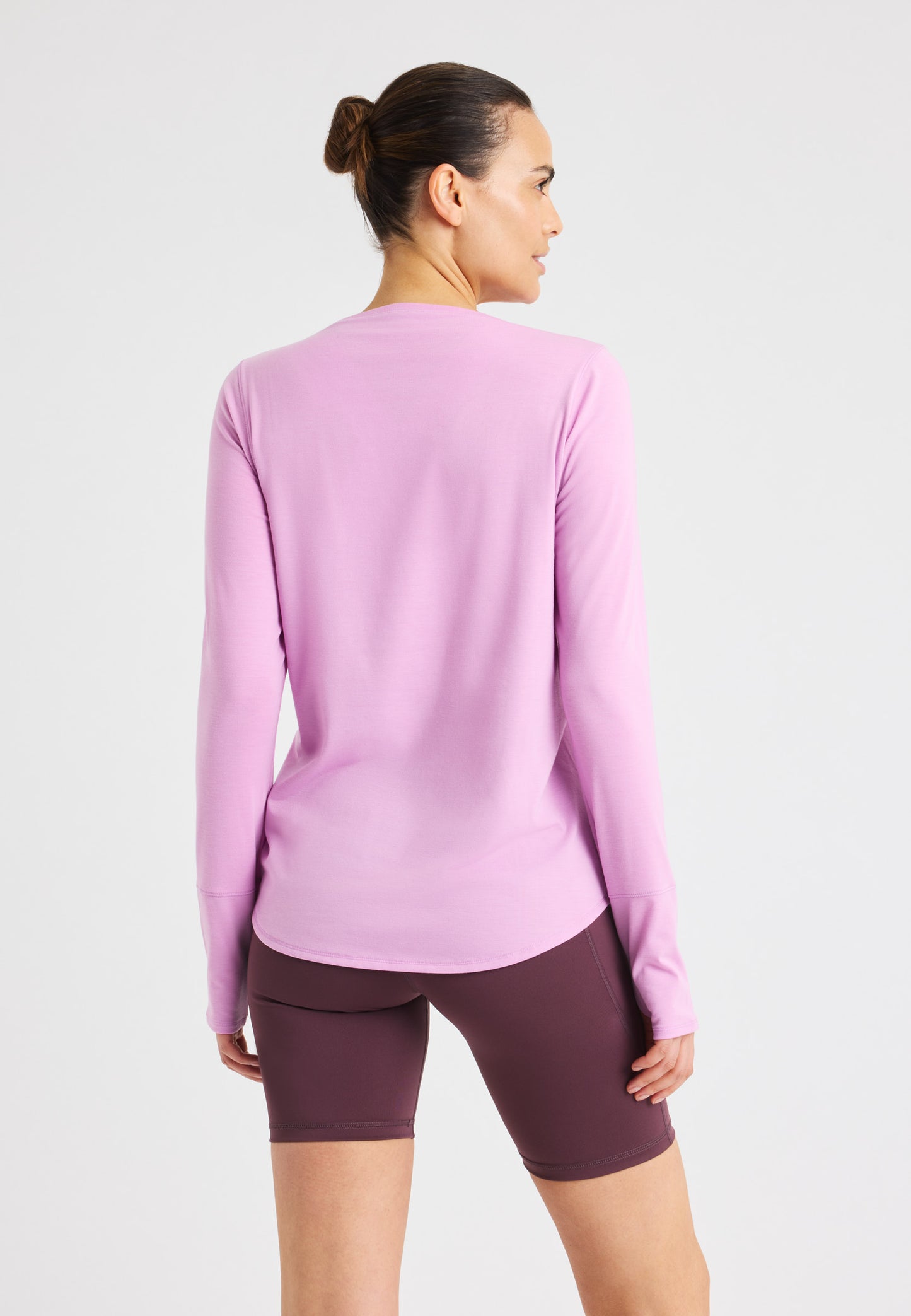 CLARA LONG SLEEVE - SMOKY GRAPE