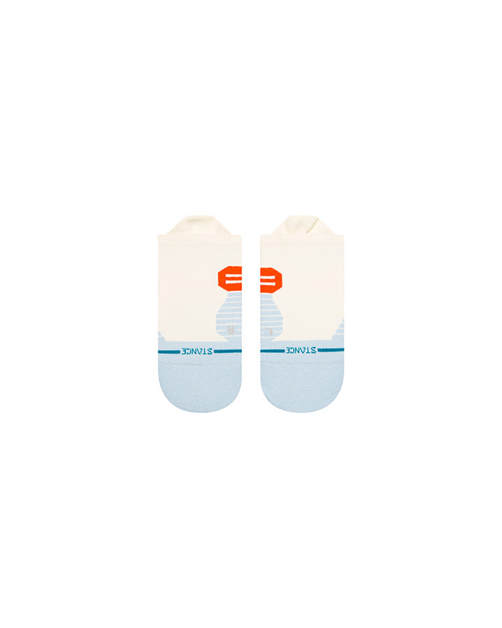 RUN SOCKS LIGHT - WHITE/BLUE