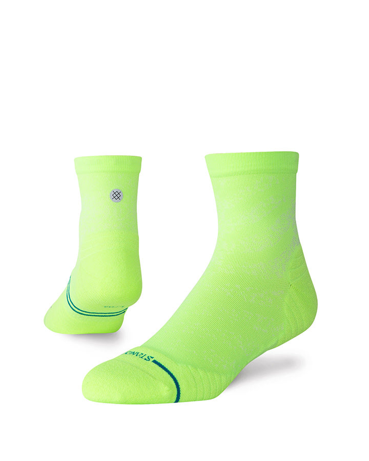 RUN SOCKS LIGHT QUARTER - VOLT