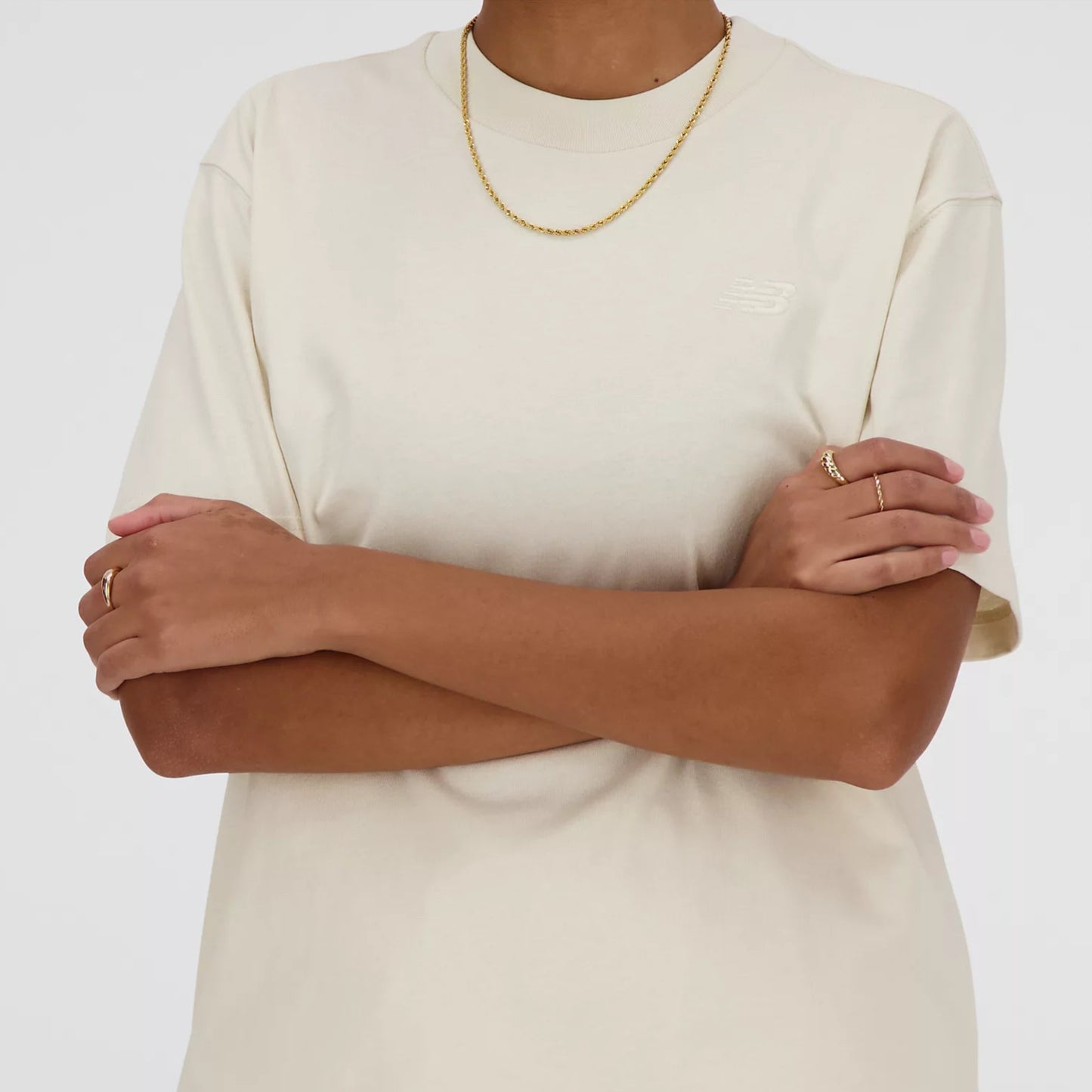 NEW BALANCE T-SHIRT - LINEN