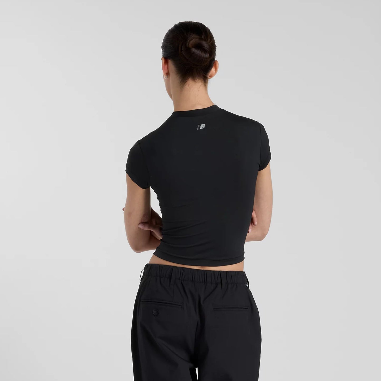 DEFINE FITTED T-SHIRT - BLACK