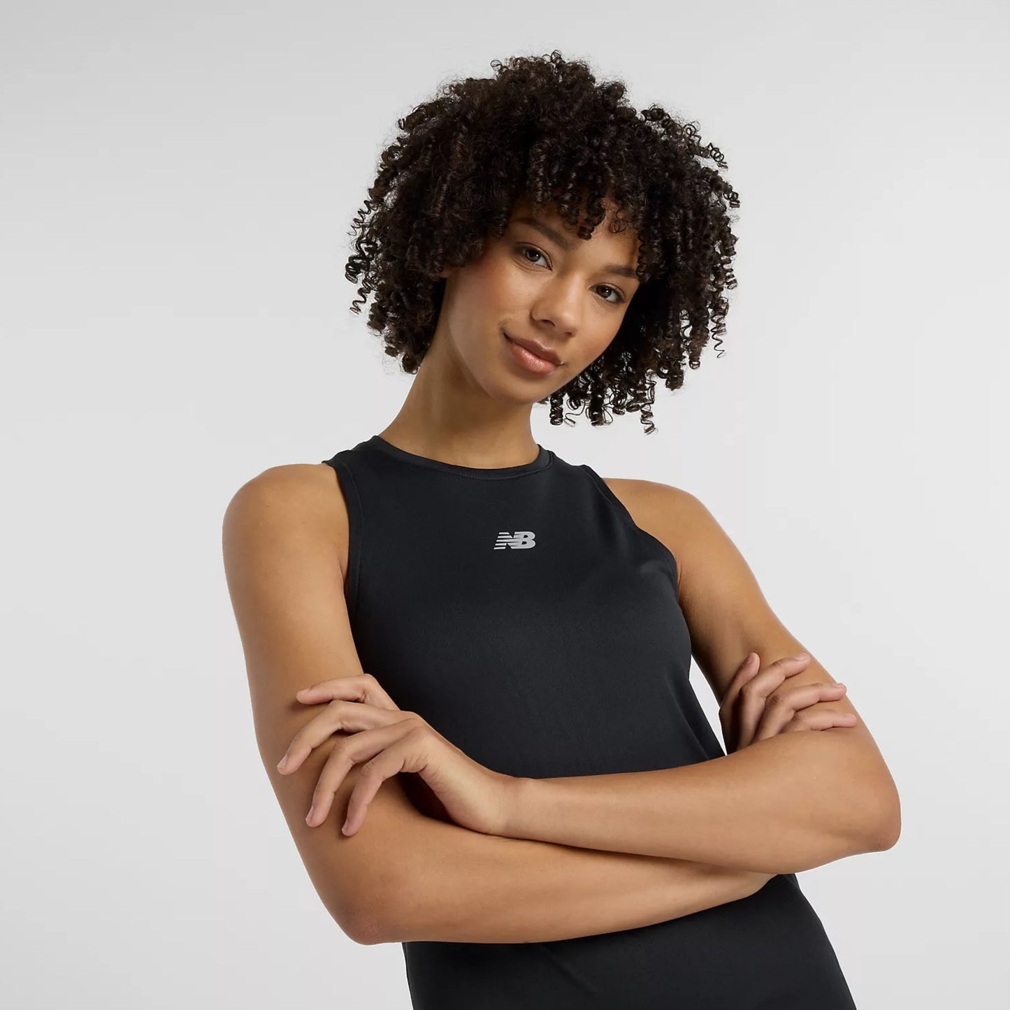 JACQUARD TANK - BLACK