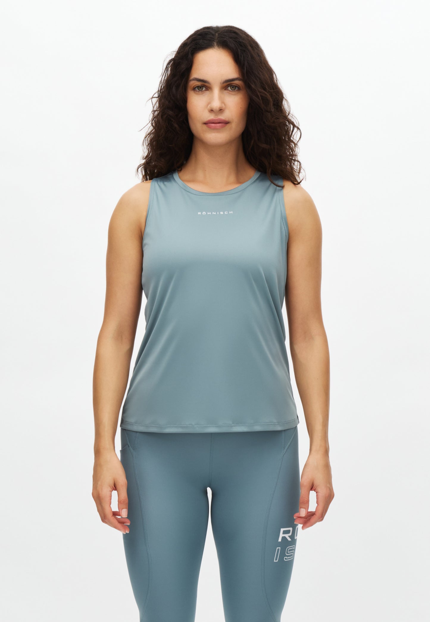 TEAM LOGO TANK TOP - STORMY SEA