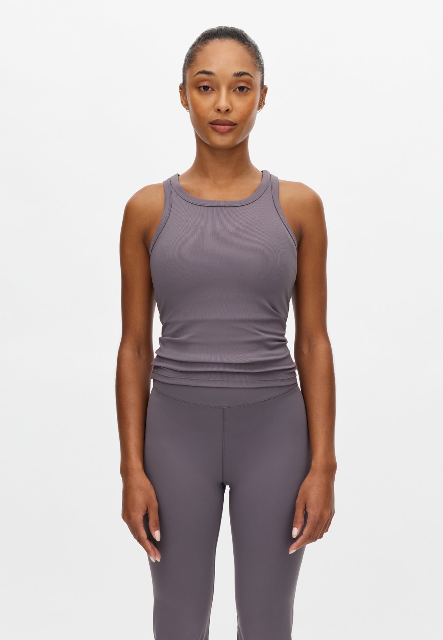 RIB DRYMOTION SINGLET - LAVENDEL