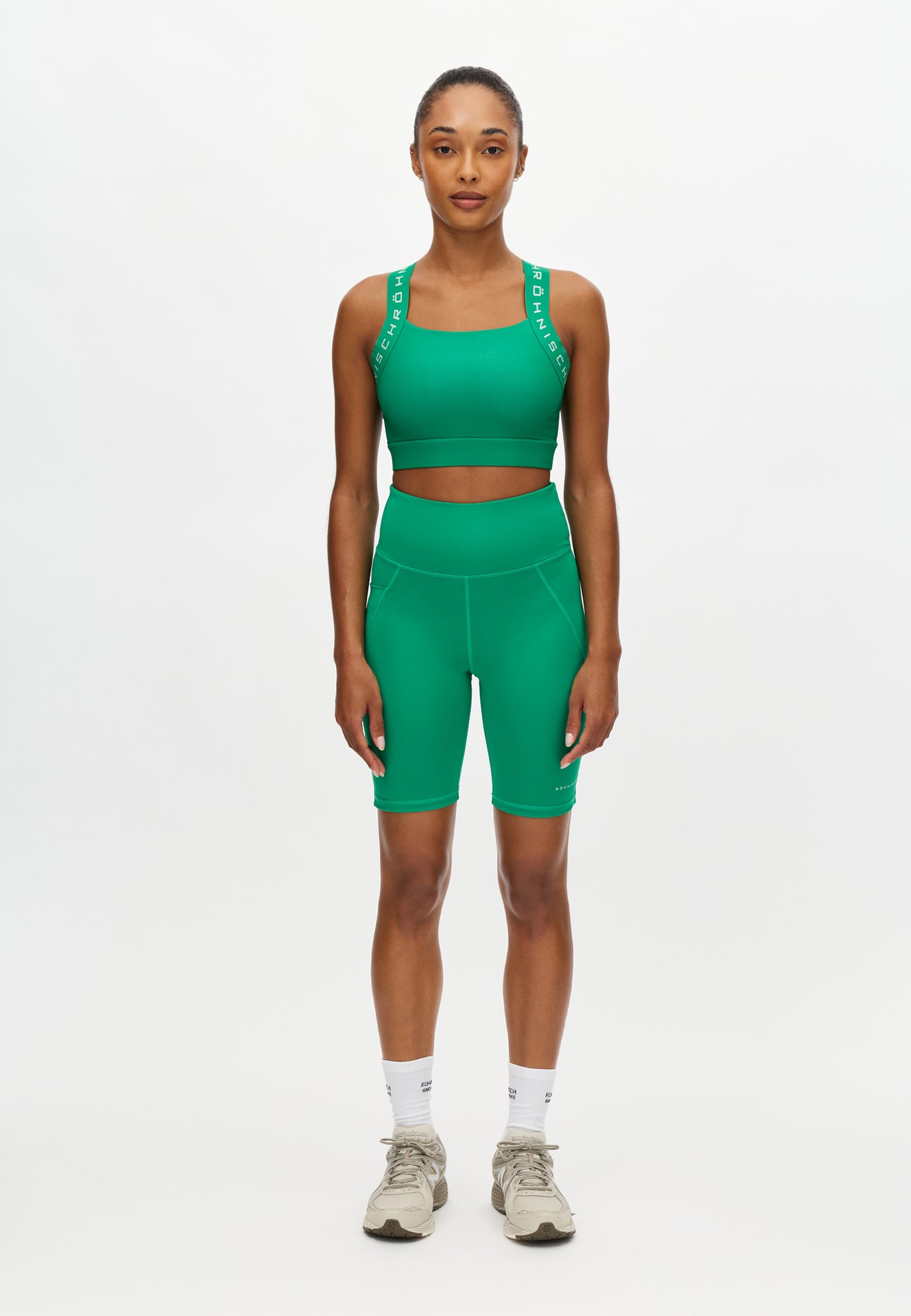 FLATTERING HW BIKE TIGHTS - GREEN