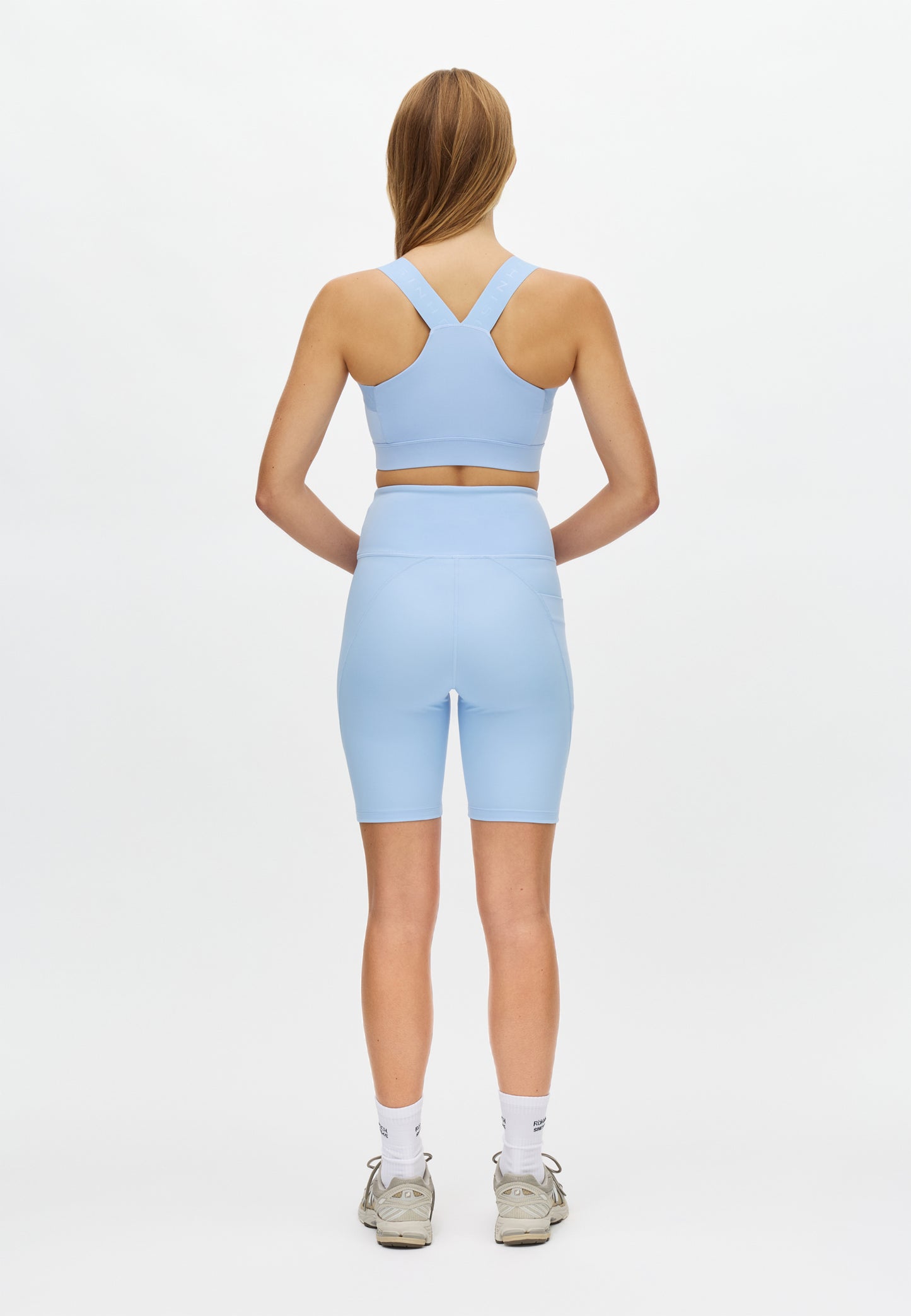 FLATTERING HW BIKE TIGHTS - CHAMBRAY BLUE