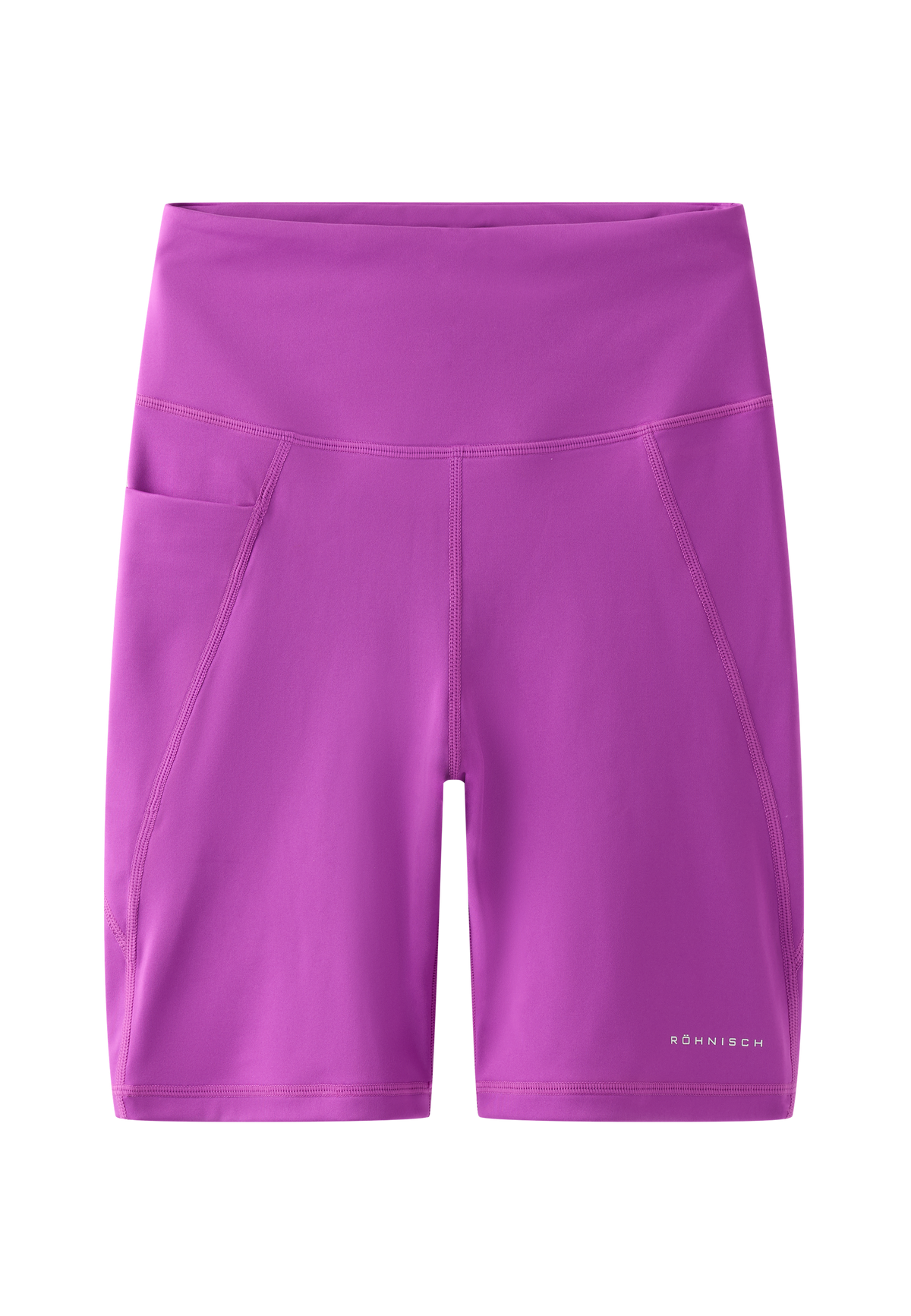 FLATTERING HW BIKE TIGHTS - PURPLE CACTUS FLOWER