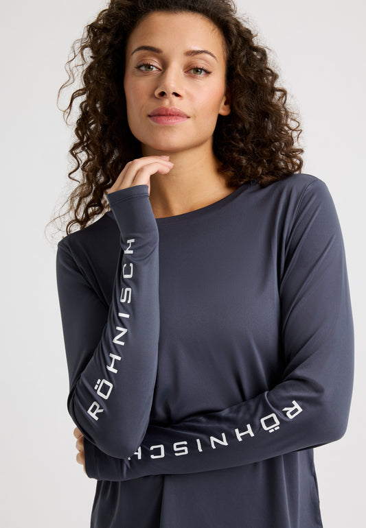 TEAM LOGO LONG SLEEVE - PLUM