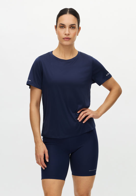 TEAM LOGO TEE - INDIGO