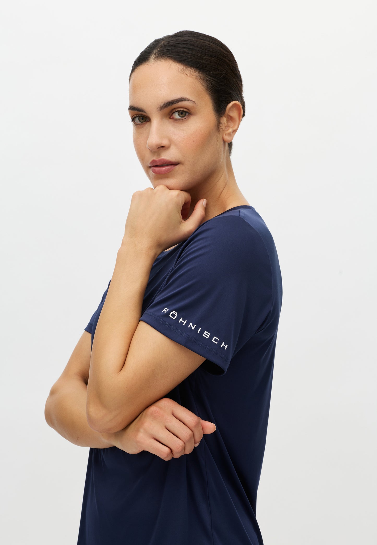 TEAM LOGO TEE - INDIGO