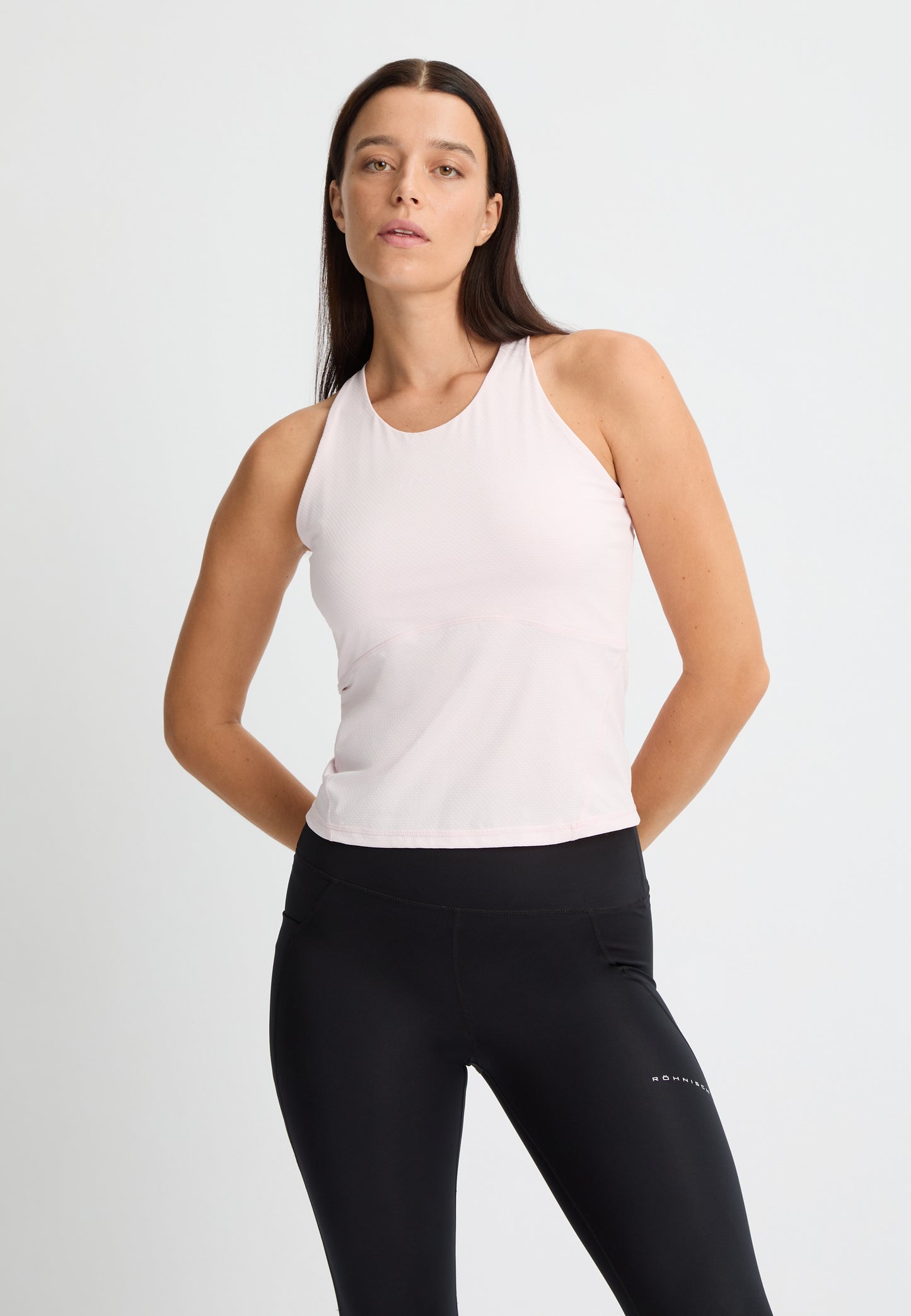 JACQUARD TANK - PINK