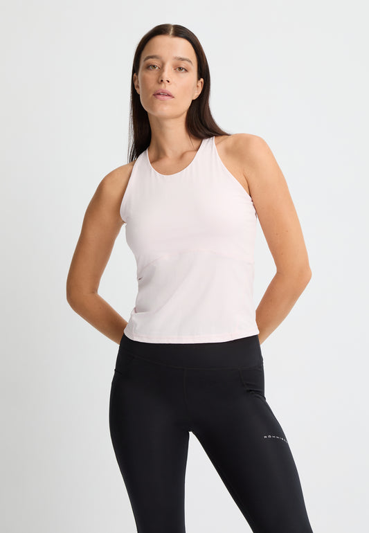 JACQUARD TANK - PINK