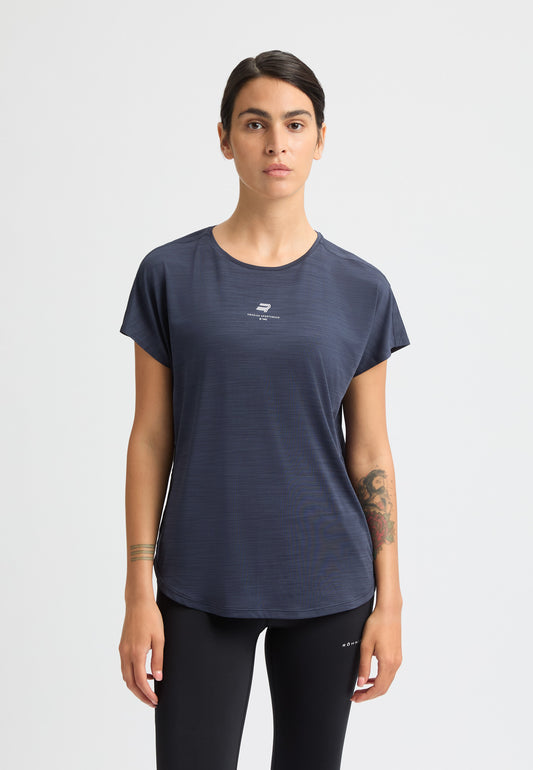 MOTION LOOSE TEE - SPACE NAVY