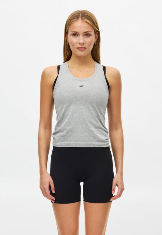 SEAMLESS FLEX TANK - GREY