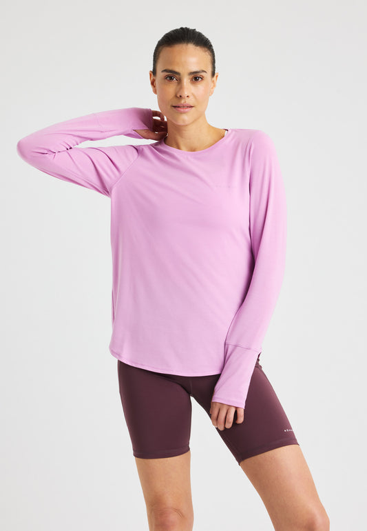 CLARA LONG SLEEVE - SMOKY GRAPE