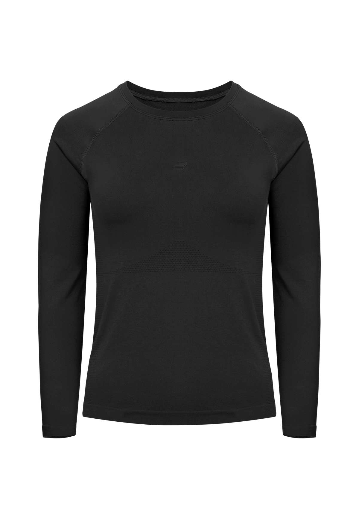 SEAMLESS FLEX LONG SLEEVE - BLACK