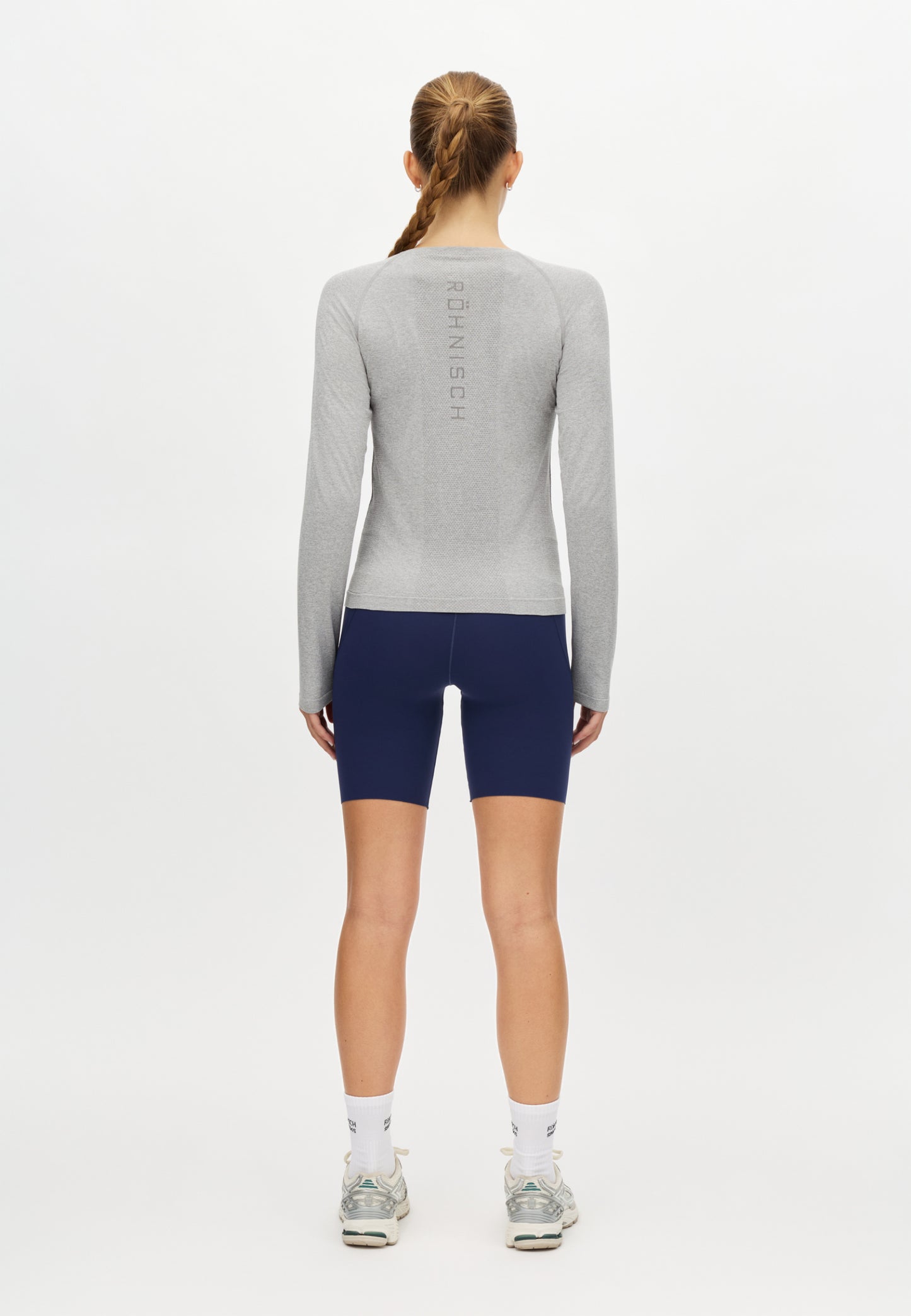 SEAMLESS FLEX LONG SLEEVE - GREY