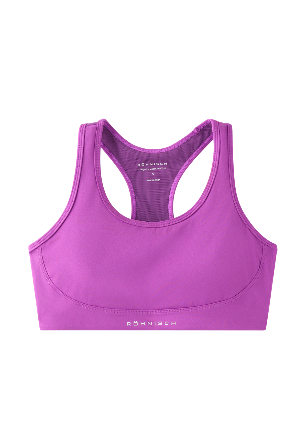 MESH SPORTSBRA - PURPLE CACTUS FLOWER