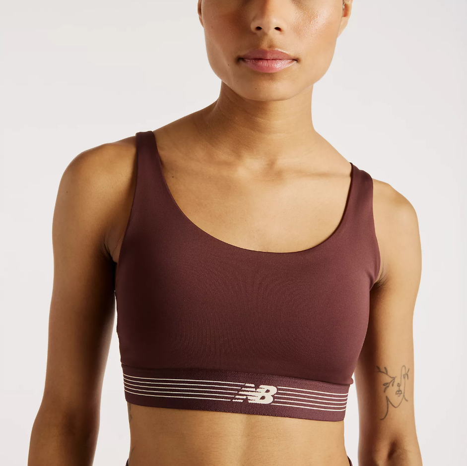 AC TRAIN BRA - CHERRY LEATHER