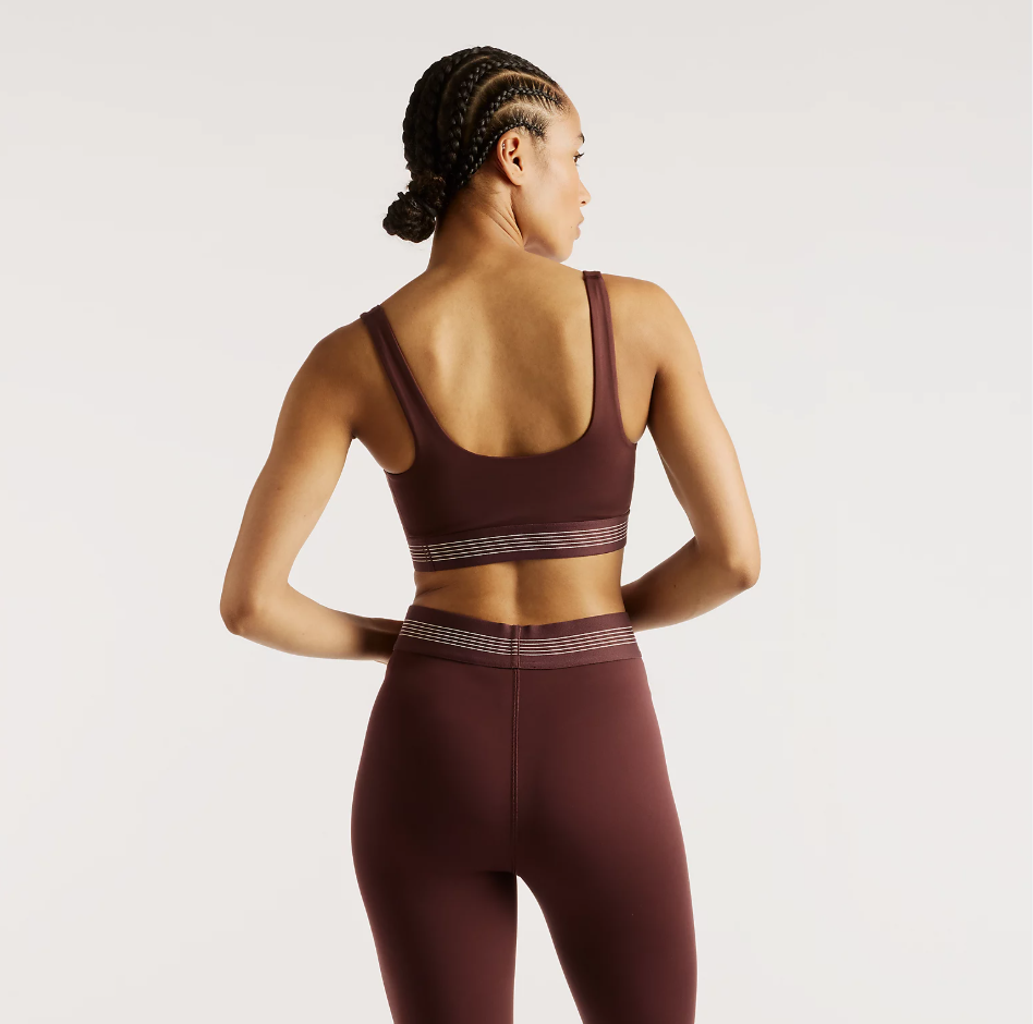 AC TRAIN BRA - CHERRY LEATHER