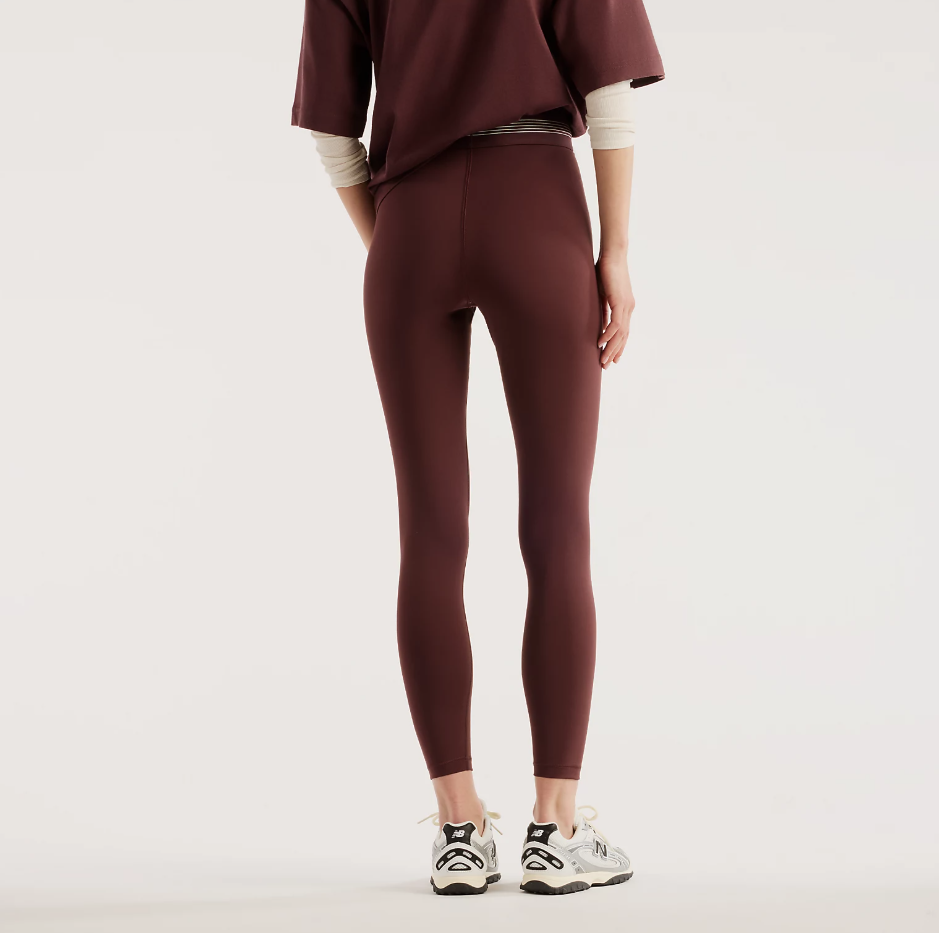 AC LEGGING - CHERRY LEATHER