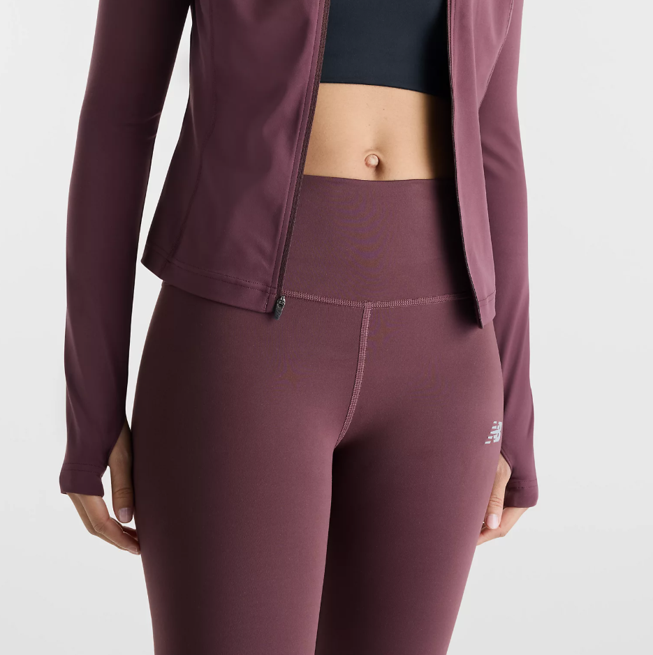 HARMONY LEGGING - CHERRY LEATHER