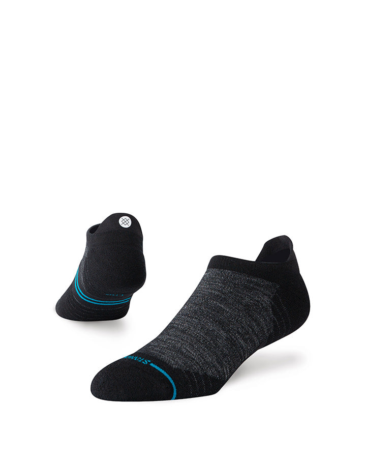 RUN SOCKS LIGHT WOOL - BLACK