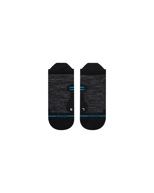 RUN SOCKS LIGHT WOOL - BLACK