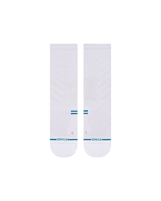 RUN SOCKS LIGHT CREW - WHITE