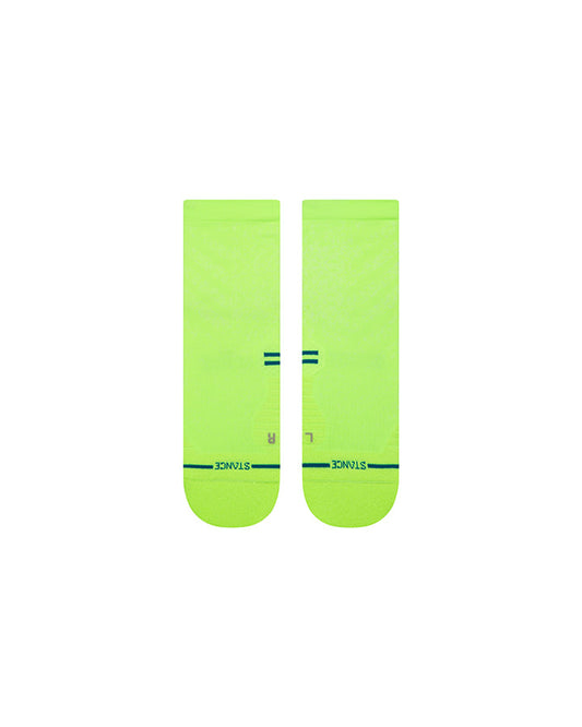 RUN SOCKS LIGHT QUARTER - VOLT