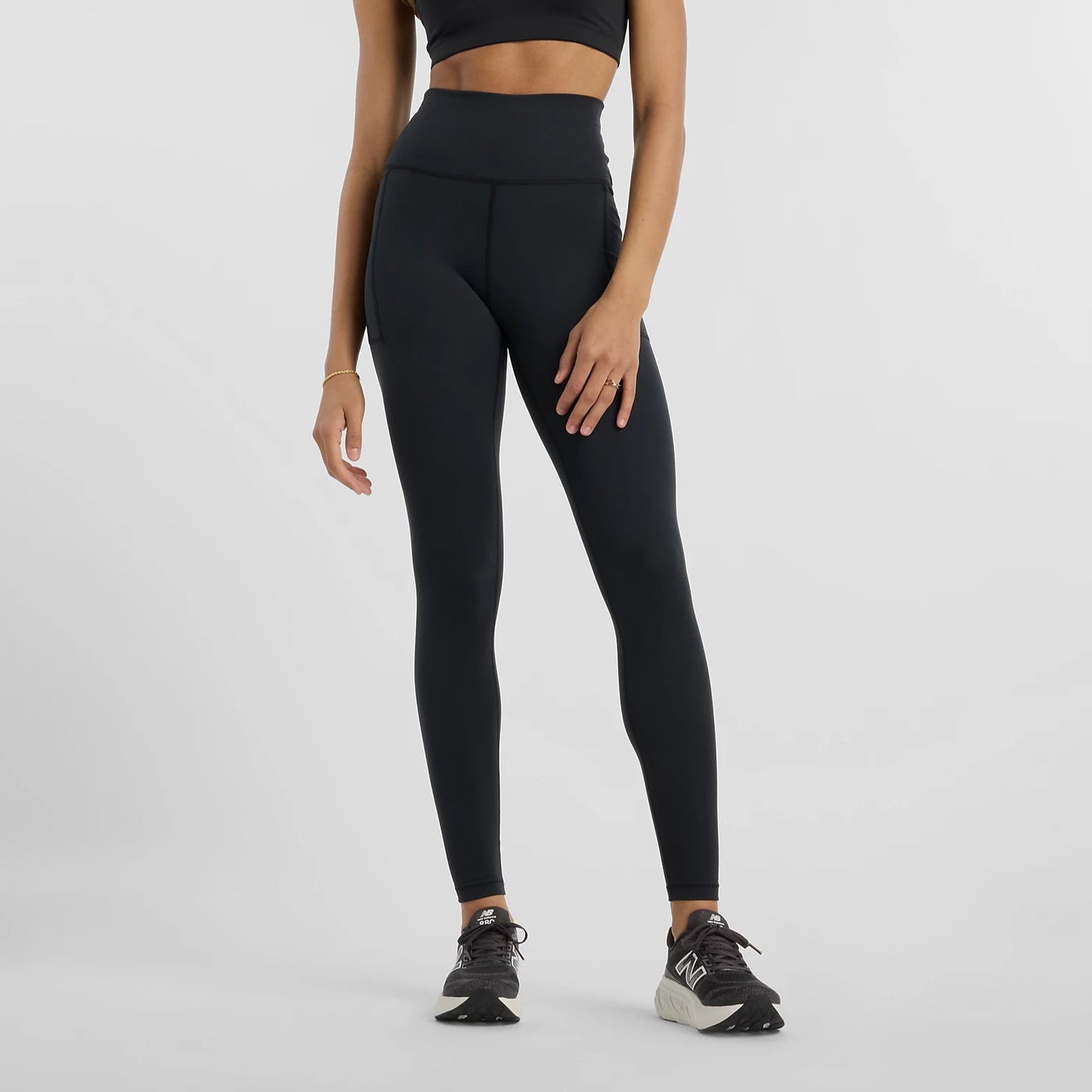 harmony pocket high rise legging - black